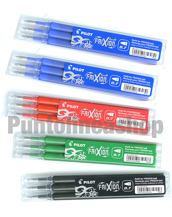 4902505356070 - RICARICA FRIXION 0,7 PILOT BLU (COLORE BLU) - PILOT