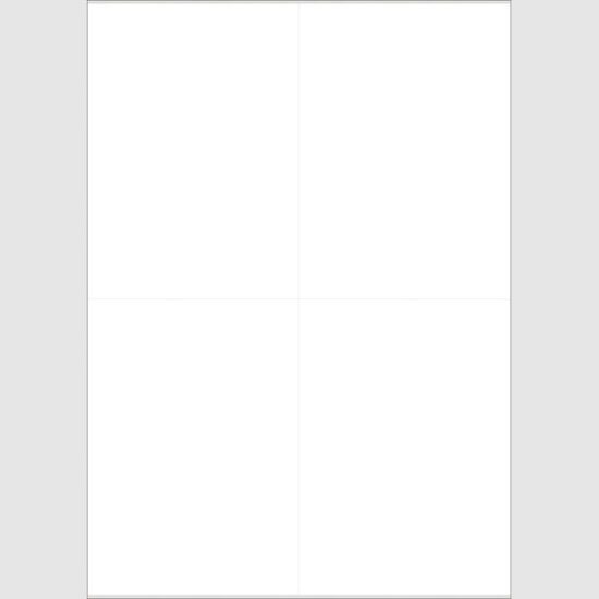 Etichette adesive 105 x 148 20 fogli A4