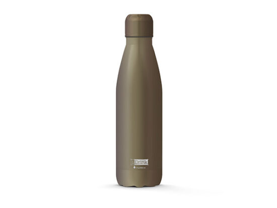 BORRACCIA TERMICA IN ACCIAIO 500 ML -GREY METAL