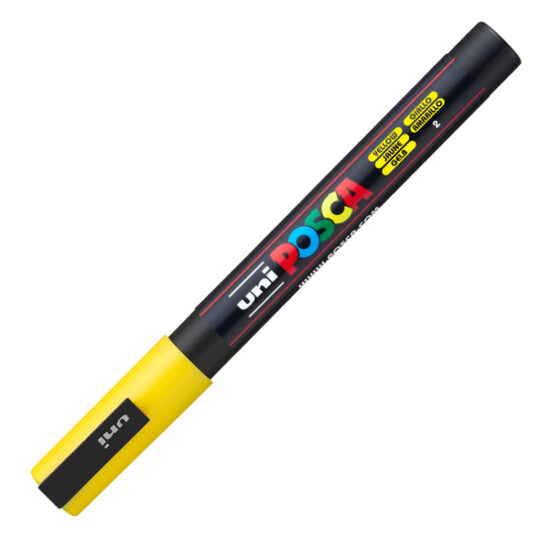 PENNARELLO UNIPOSCA PC3M - GIALLO 2