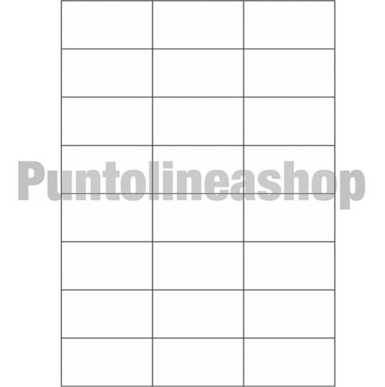 ETICHETTE ADESIVE 70 x 37 mm MARKIN