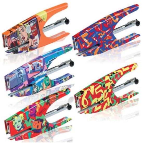 CUCITRICE A PINZA 6/4 Fantasy POP ART Ugo Nespolo