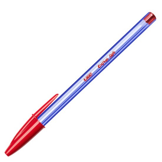 PENNA BIC CRISTAL SOFT 1.2 ROSSO