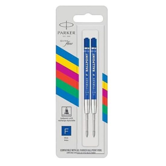 REFILL PARKER BLU - FINE conf. 2 pezzi