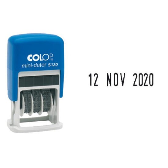 TIMBRO COLOP MINI DATARIO S120 AUTOINCHIOSTRANTE