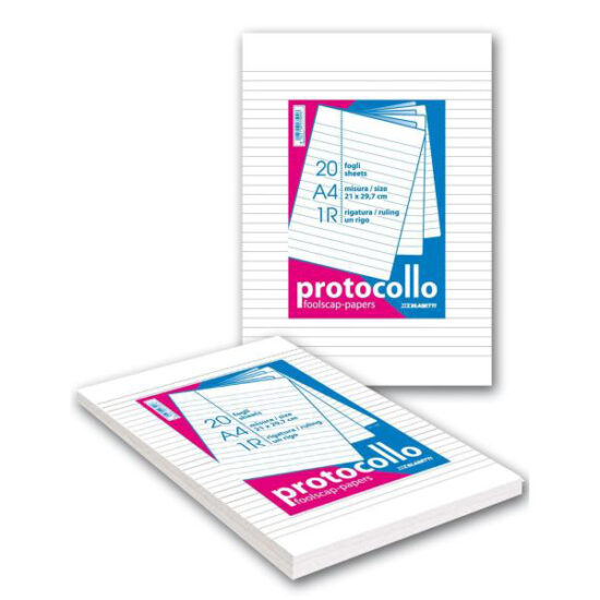 CARTA PROTOCOLLO 4 MM - 20 fogli