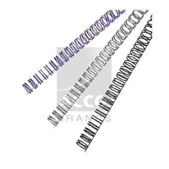 ANELLI METALLICI PASSO 3:1 - 34 ANELLI 14 MM - argento conf. 100 pezzi