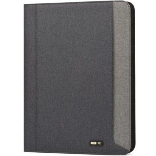PORTA BLOCCO A4 - IN TESSUTO BIOCOLORE GRIGIO/GRIGIO  NIJI