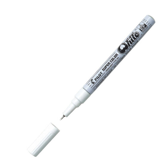 PENNARELLO PILOT SUPER COLOR BIANCO EX. FINE - VERNICE