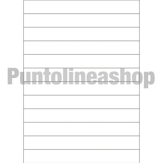 ETICHETTE ADESIVE 210 x 24,75 mm MARKIN